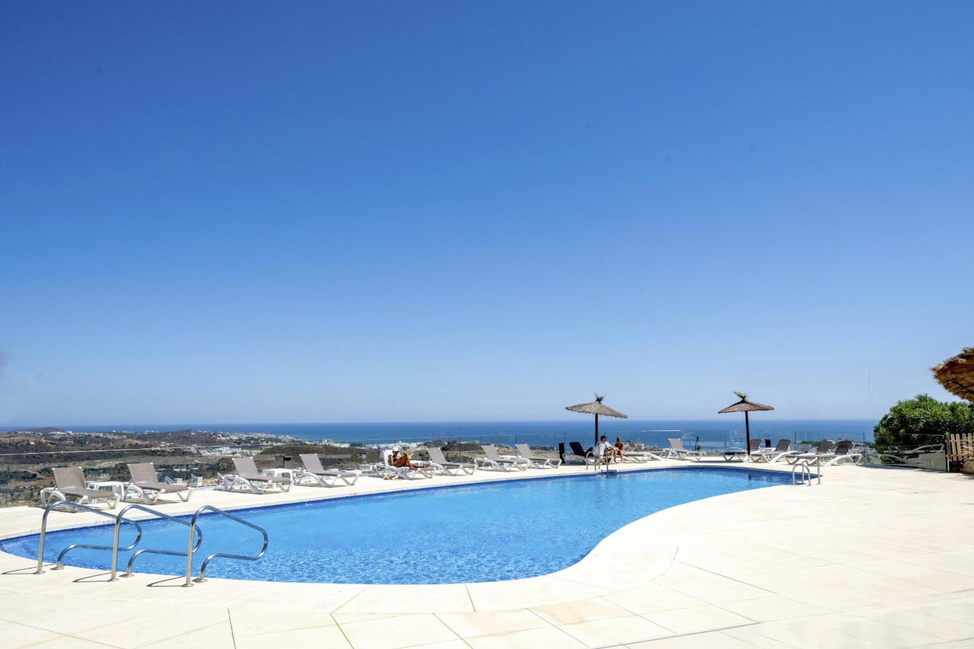 Modern 2 Bed 2 Bath La Cala Hills Apt-Sea Views - 104 Міхас-Коста Екстер'єр фото